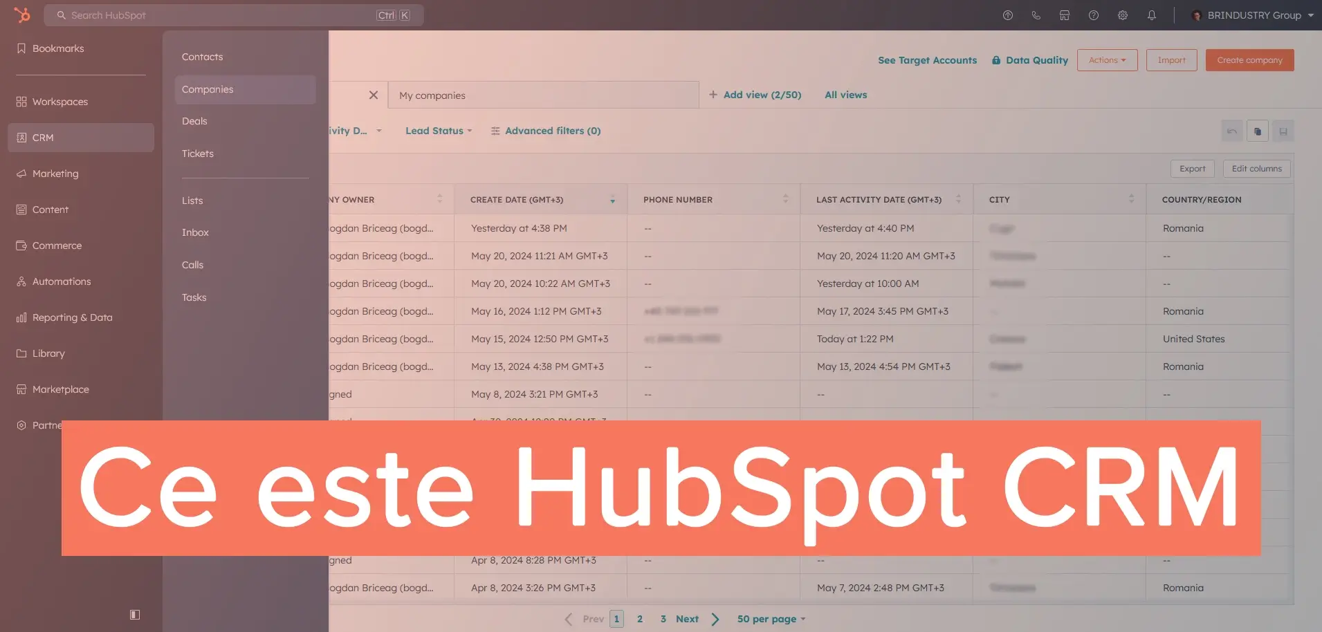 Ce este Hubspot CRM